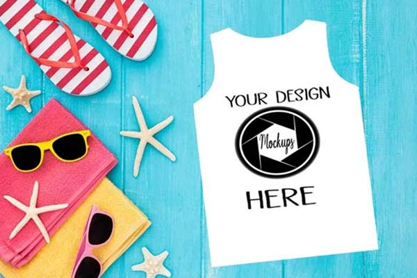 Sample Tank Top Mockups – Free & Premium PSD, Ai, Vector, EPS, Formats Download